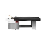 Lit de spa japonais pour la tête sans tabouret - noir