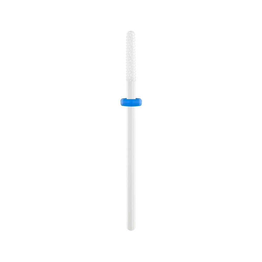 EXO Ceramic 428F – keramisk fræser, afrundet cylinder Ø 2,2 mm, medium (blå)