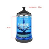 Barbicide Glass Disinfection Jar, 750 ml