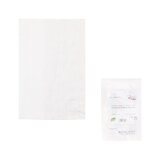 Naturline bomuldsservietter 20 x 30 cm – kosmetiske engangsservietter, hvide, 100 stk.