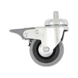 Rotating wheels for beds