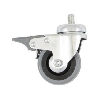 Rotating wheels for beds