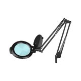 Glow Moonlight 8013/6" – LED-forstørrelseslampe med stativ på hjul, sort