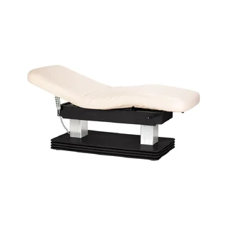 Lit de repos SPA Sillon Comfort couleur crème avec base noire