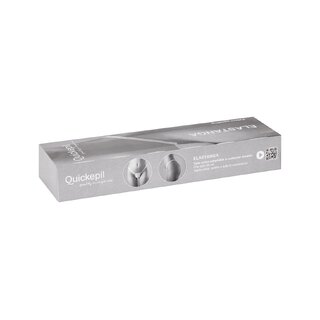 Engångsstringtrosor elastiska Quickepil – vita, 100 st