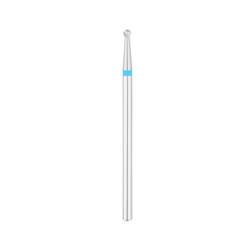 EXO Pro carbide nail drill bit, ball – Ø 1.8 mm, medium (blue)