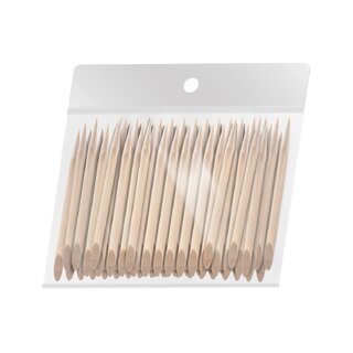 Ocho Nails träpinnar för manikyr – 6,5 cm, 100 st