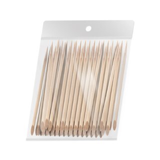 Ocho Nails träpinnar för manikyr – 11,5 cm, 100 st