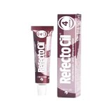 RefectoCil 4 Chestnut – gelhenna för bryn och fransar, kastanjebrun 15 ml