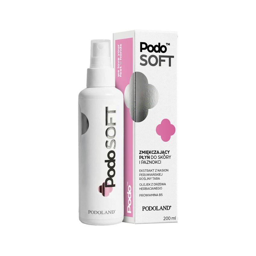 Podoland PodoSoft – softening liquid for skin and nails 200 ml