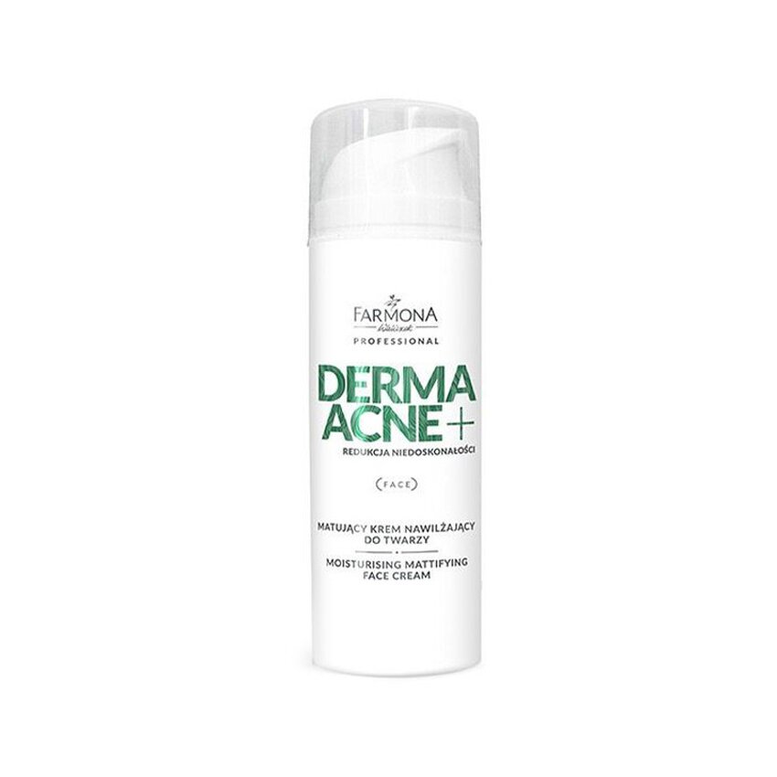 Farmona Dermaacne+ – matterende fugtighedscreme til fedtet hud 150 ml