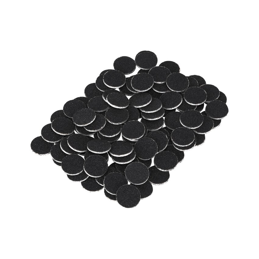 EXO Poddisk slibepads 15 mm korn 100 – selvklæbende engangsslibepapir, 100 stk.