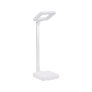 Elegante Square 804 – LED-skrivebordslampe 6 W, hvid