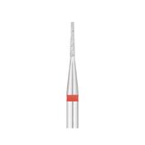 EXO PRO timanttikartio 1,0 mm – kynsijyrsimen jyrsinterä, hieno (punainen)