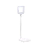 Elegante Square 804 – LED-skrivebordslampe 6 W, hvid