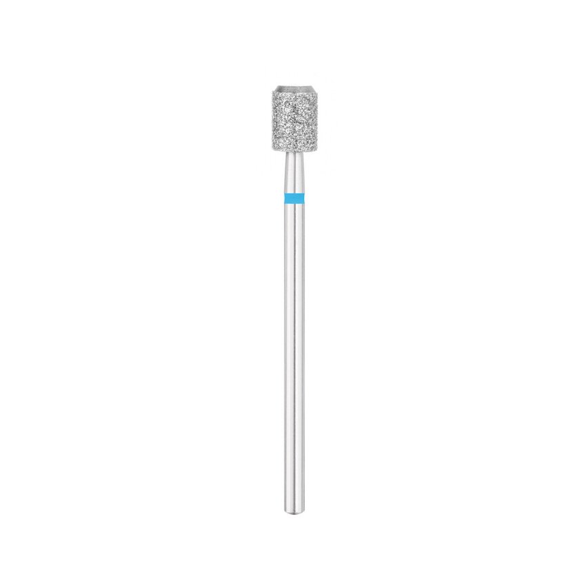 EXO PRO diamond cylinder 5.0 mm – nail drill bit, medium (blue)