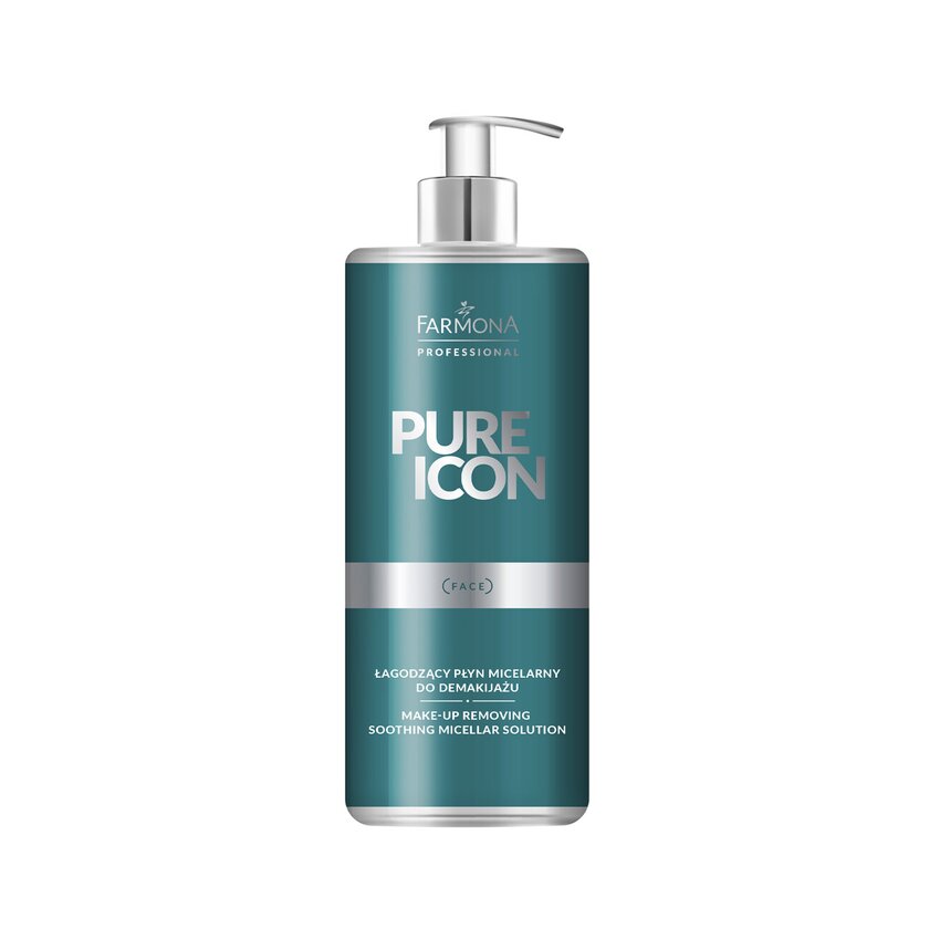 Farmona Pure Icon Soothing Micellar Make-up Remover – rauhoittava misellivesi 500 ml