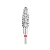 EXO Pro hårdmetallfräs, oval – Ø 5,0 mm, L 13,0 mm, fin (röd)
