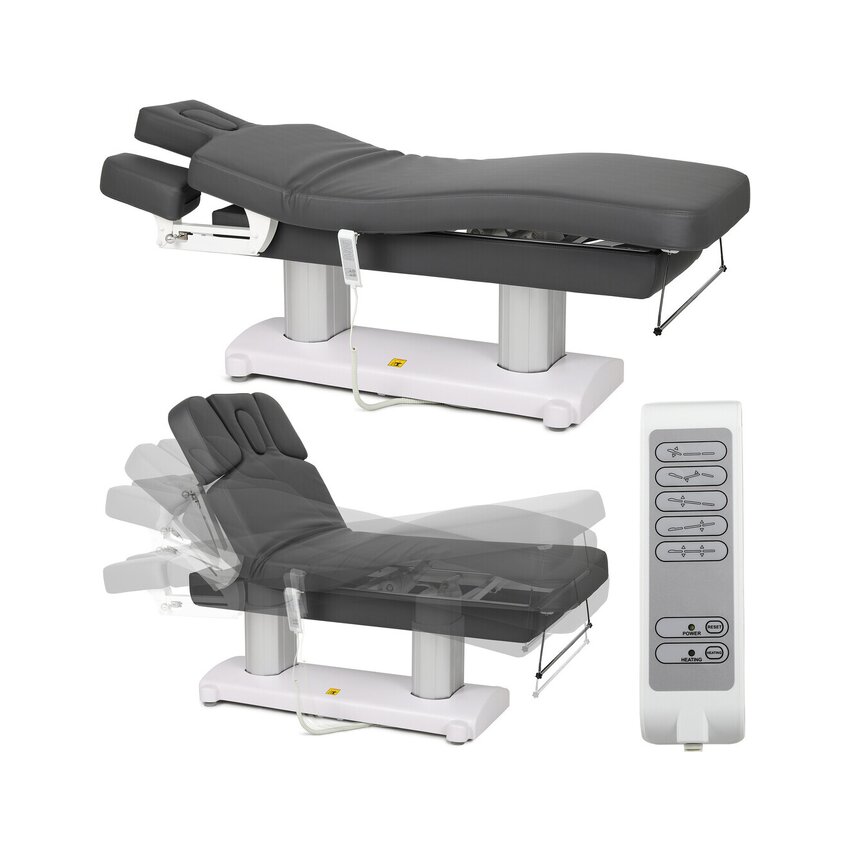 Elektrisk massagebänk SPA Gemini Flex HEAT K429 Grå