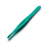 Nghia Export T-01 – pincett med sned spets, grön, 9 cm