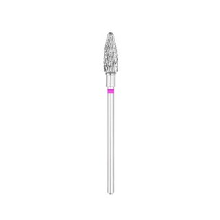 EXO Pro kovametalliterä, ovaali – Ø 5,0 mm, L 13,0 mm, ristihammastus (violetti)