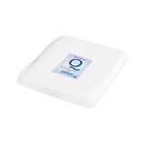 Engangslagen med elastik 220 x 90 cm – non-woven, hvidt, 5 stk.
