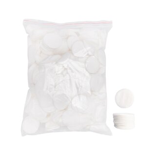 Bomullspads för kosmetik – vita, 250 g (ca 600 st)