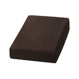 Velourlagen med elastik til behandlingsstol – brun, 70 x 190 cm