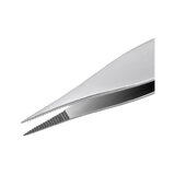 Nghia Export T-11 – pointed tweezers, chrome, 9.7 cm