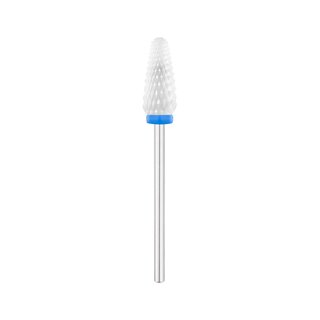 EXO Ceramic – keraaminen terä, pyöristetty kartio Ø 3,5–6,5 mm, keskikarkea (sininen)