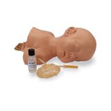 Skin and vein set for the paediatric injection training head