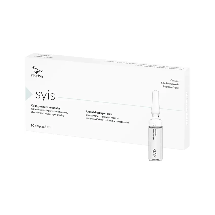 Ampoules de collagène pur Syis 100% 10x3 ml