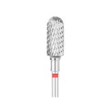 EXO Pro hårdmetalfræser, afrundet cylinder – Ø 6,0 mm, L 14,0 mm, fin (rød)