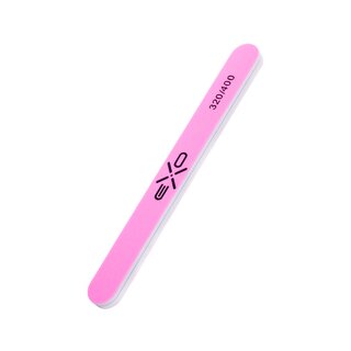 EXO polishing buffer straight 320/400 – for pre-polishing of acrylic and gel, 10 pcs