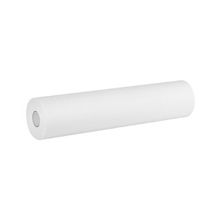 Engångsunderlägg av laminerat papper på rulle 50 cm x 40 m – perforerat, vitt
