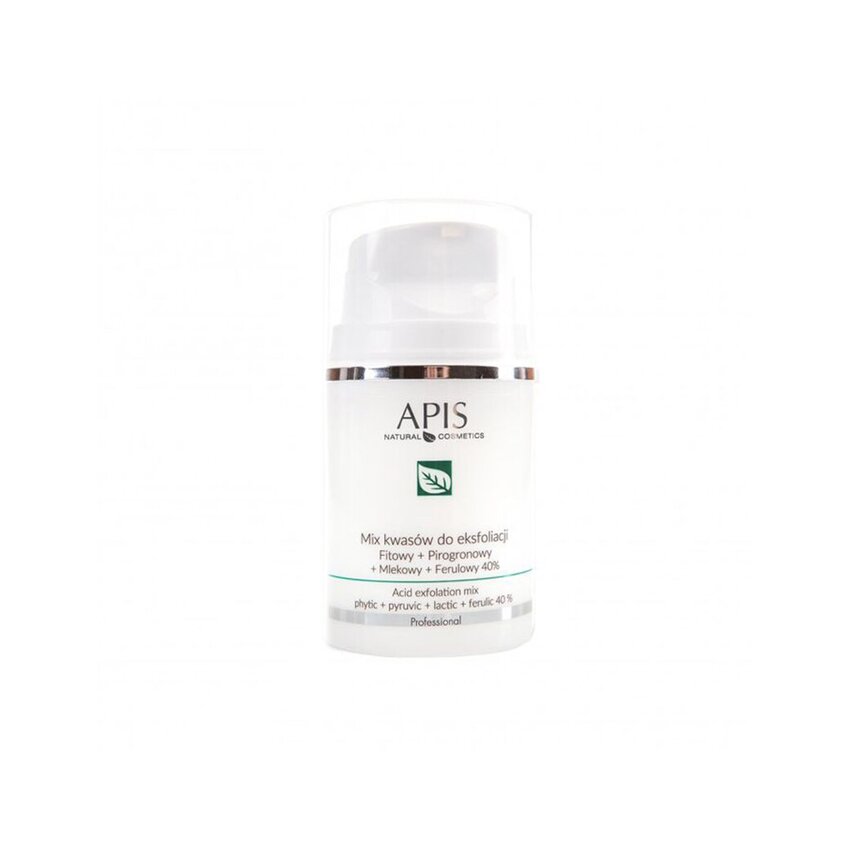 Apis Mix of Acids – phytic, pyruvic, lactic and ferulic acid 40% for professional use 50 ml