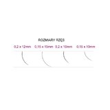 Syis Eyelashes J 0,20 × 10 mm – extensionvipper til vippeforlængelse 0,25 g