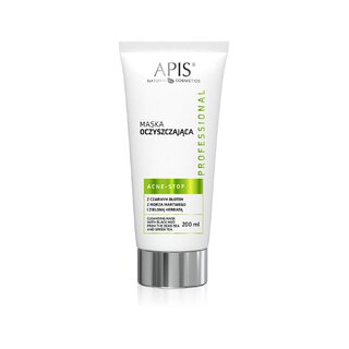 Apis Acne-Stop – cleansing mask with black Dead Sea mud 200 ml