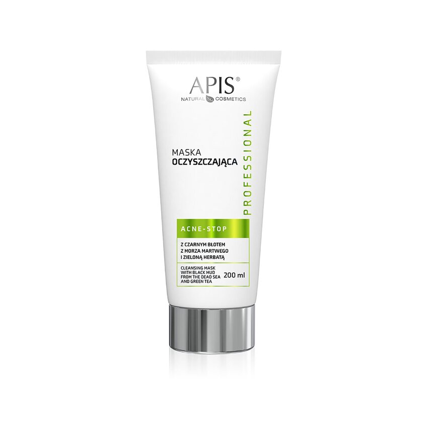 Apis Acne-Stop – cleansing mask with black Dead Sea mud 200 ml