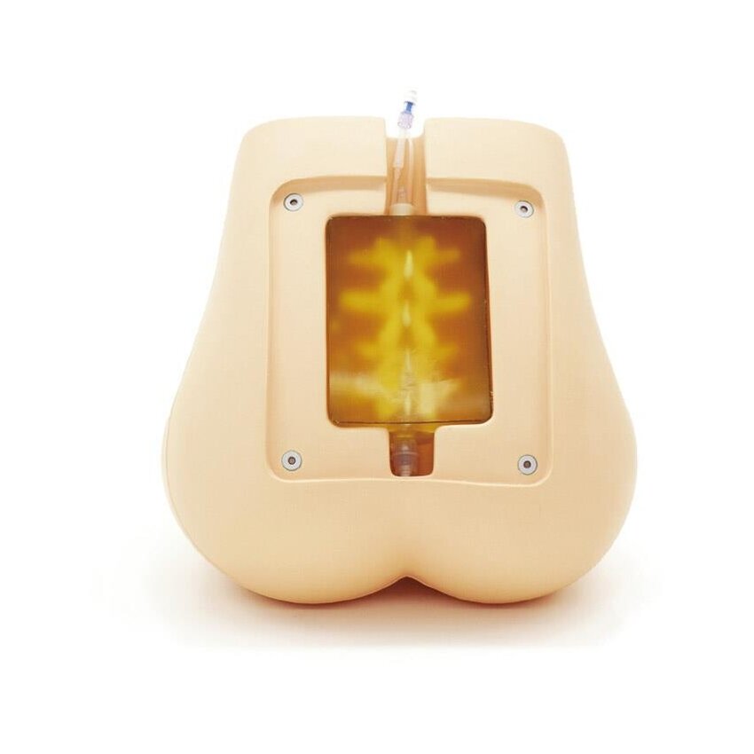 Ultralydskompatibel simulator til lumbalpunktur og epidural