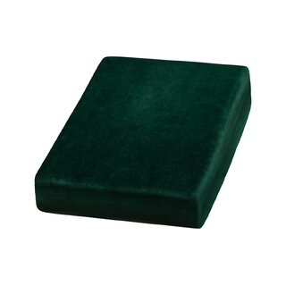 Velourlakan med resår för behandlingsstol – flaskgrönt, 70 x 190 cm