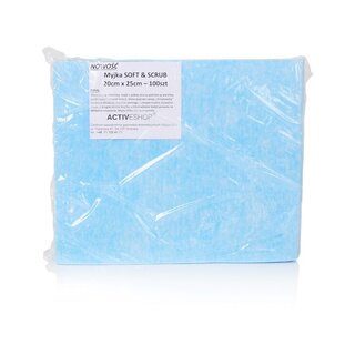 Behandlingsdukar Soft & Scrub 20 x 25 cm – engångsdukar, 100 st