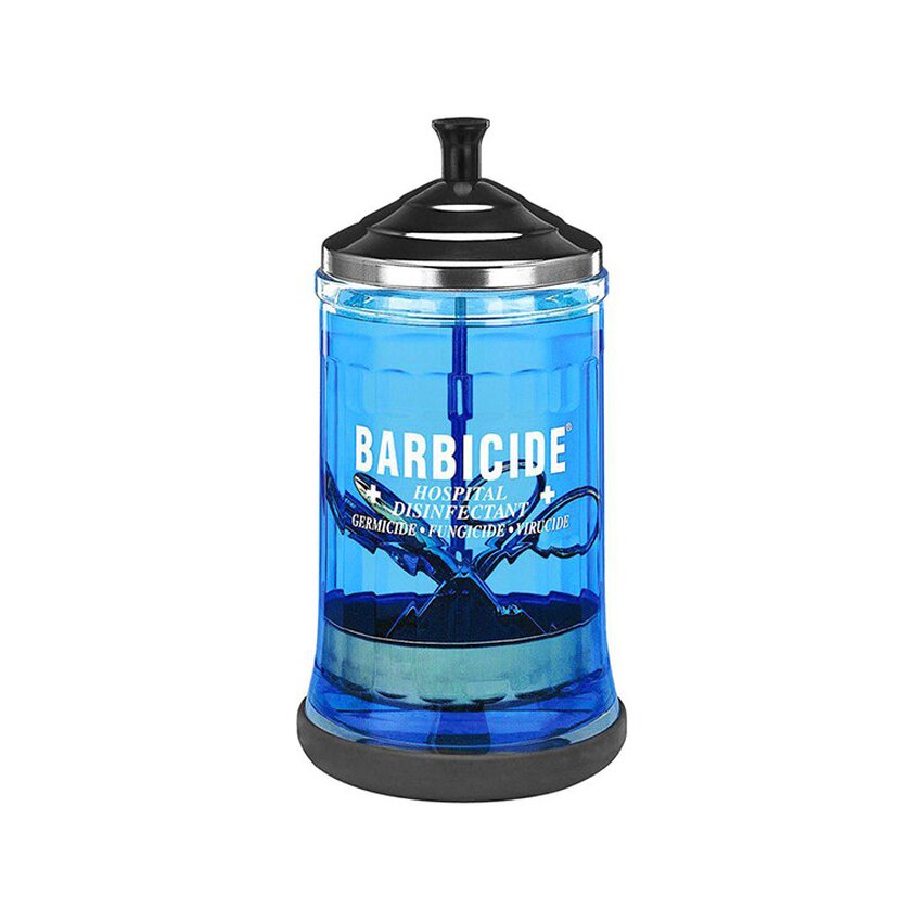 Barbicide Glass Disinfection Jar, 750 ml