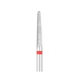 EXO Pro hårdmetalfræser, kegle – Ø 2,3 mm, L 14,0 mm, fin (rød)