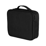 Activeshop Champion Case Trunk – organizertaske til redskaber og neglefræser, sort