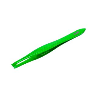 Nghia Export N-425 – pincett med sned spets, grön, 9 cm