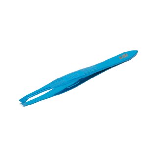 Nghia Export N-425 – pincett med sned spets, blå, 9 cm
