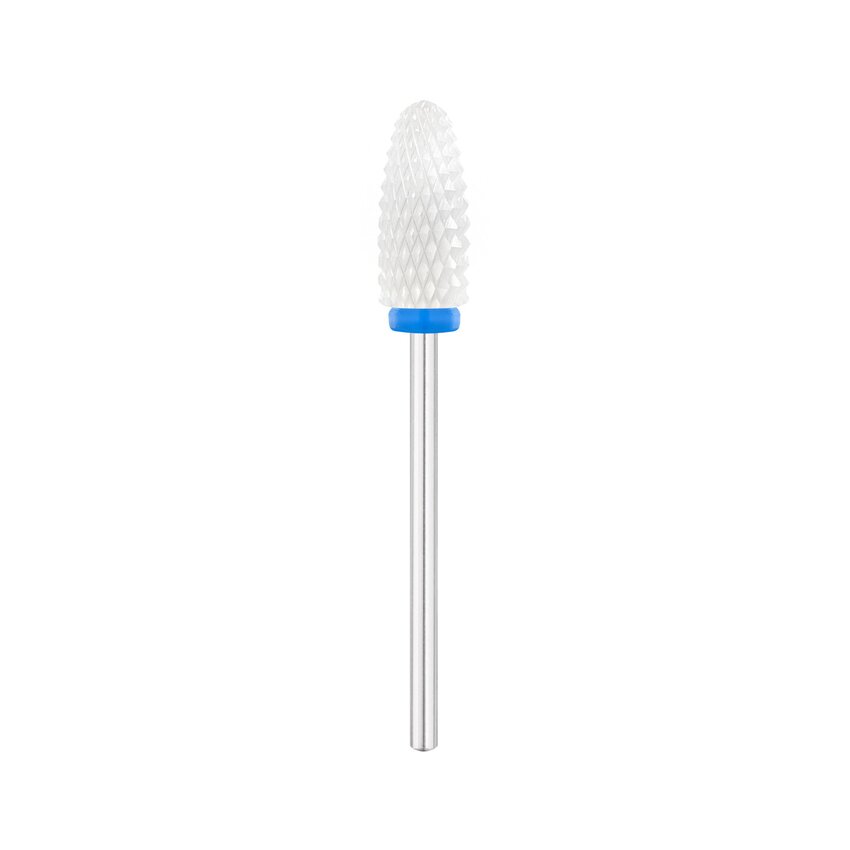 EXO Ceramic 307M – keramisk fræser, oval Ø 6,0 mm, medium (blå)