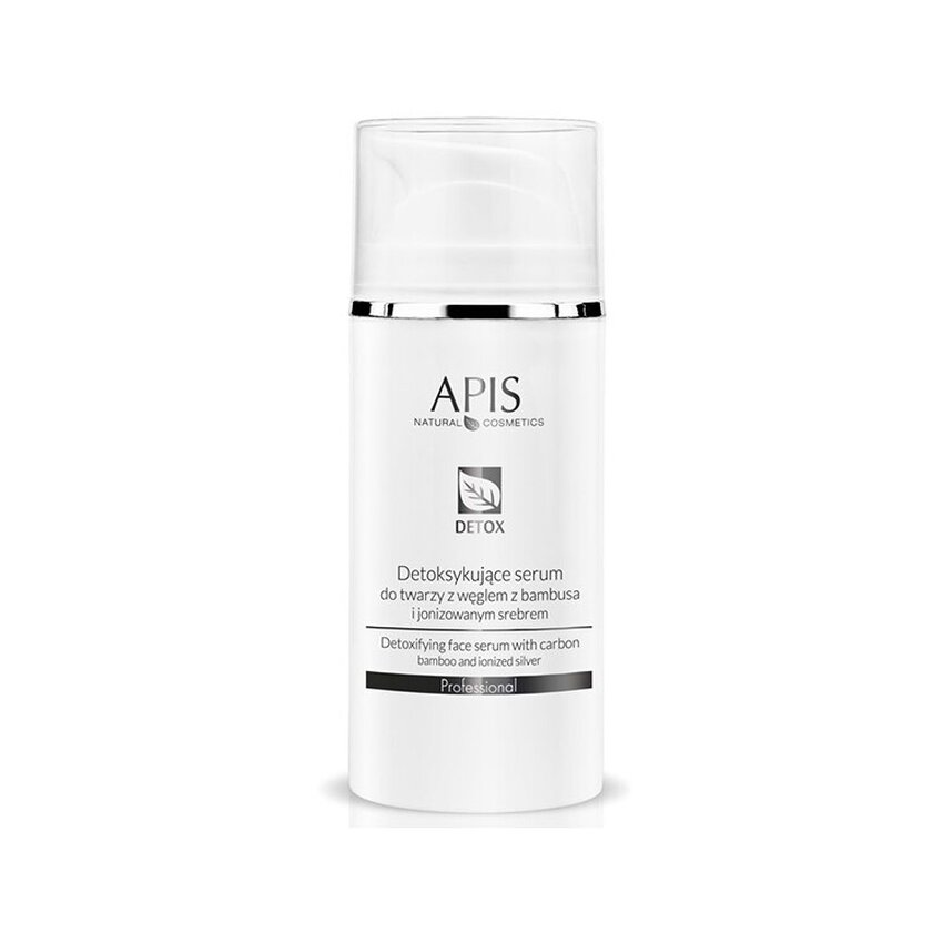 Apis Detoxifying Face Serum – face serum with bamboo charcoal and ionised silver 100 ml