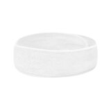 Terry hair band – white